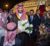 10 وزراء سعوديون وصلوا للأردن مع محمد بن سلمان