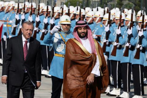 محمد بن سلمان يصل إلى تركيا