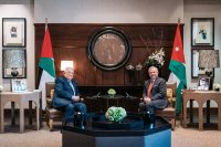 الملك: لا شيء أهم من القضية الفلسطينية بالنسبة للمملكة.. وهذا ما اكده لعباس في "الحسينية"