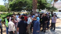 وقفة احتجاجية لموظفي موانئ العقبة للمطالبة بتوفير إجراءات السلامة