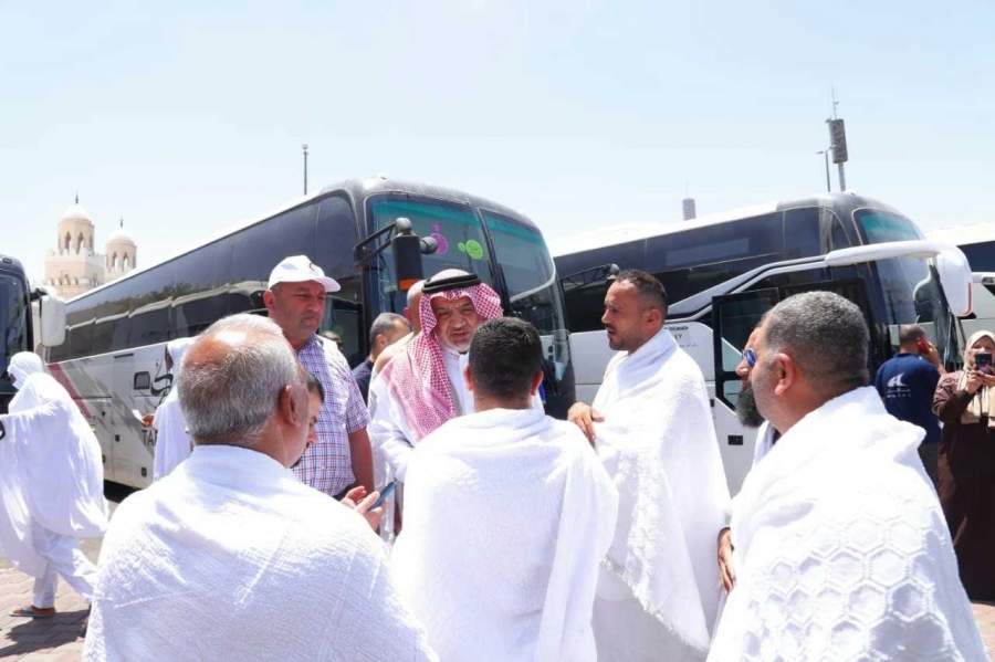 بدء تفويج الحجاج الأردنيين من المدينة المنورة لمكة المكرمة