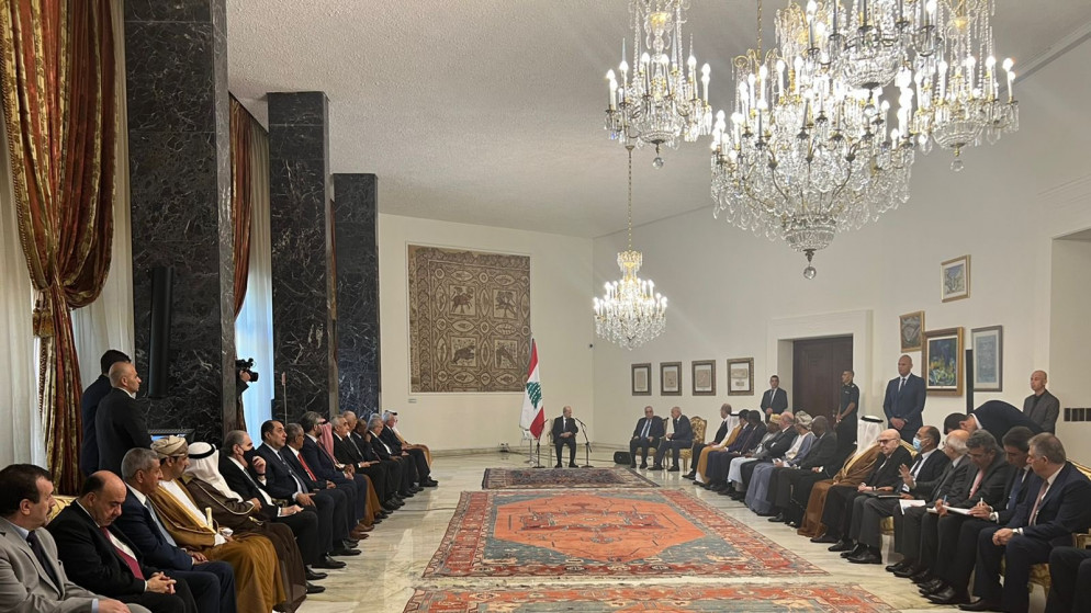 الأردن يشارك في لقاء وزراء الخارجية العرب مع الرئيس اللبناني
