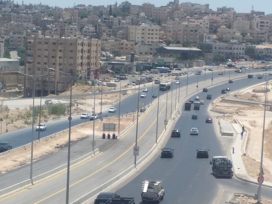 تحويلات مرورية على أوتستراد عمان – الزرقاء