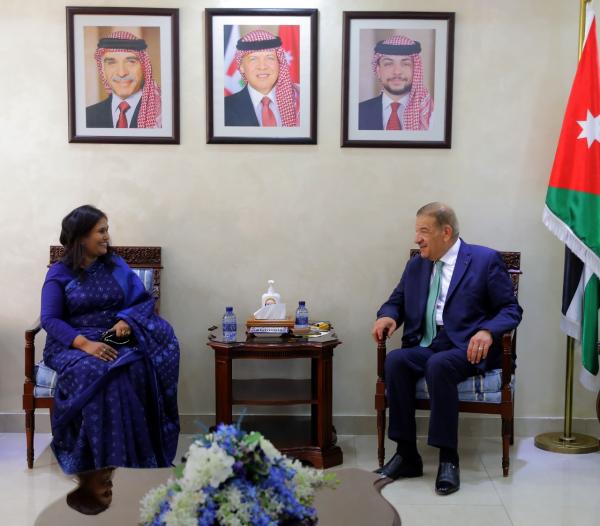 الدغمي يلتقي سفيري الجزائر وبنغلادش