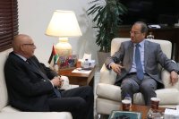 الشبول يستقبل الأمين العام المساعد لجامعة الدول العربية