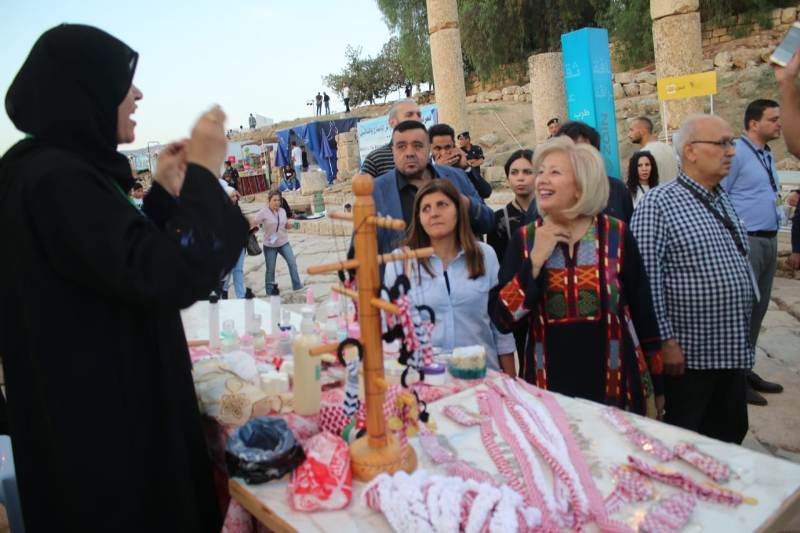وزيرة الثقافة : مهرجان جرش يطرح سردية وطنية لحياة تدعو للأمل