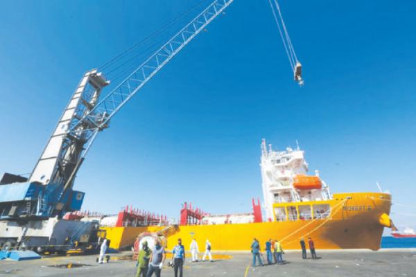 موانئ العقبة: لن نسمح بمناولة أي باخرة تحمل مواد خطرة إلا بإجراءات مشددة