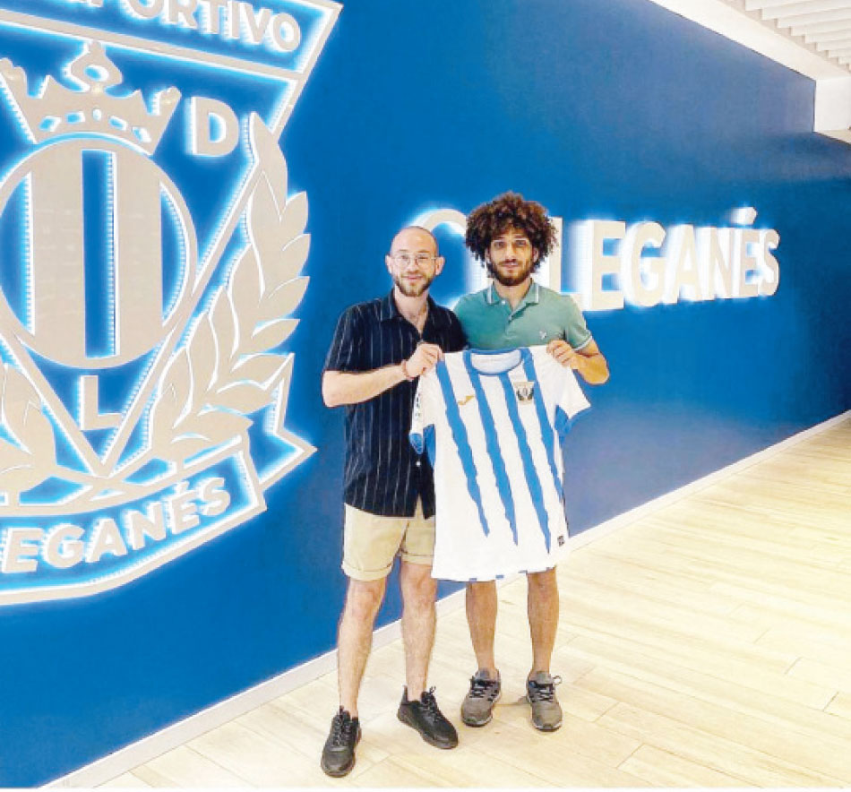لاعب أردني ينضم لنادي إسباني