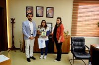  طالبة دكتوراة " زائرة " من جامعة كالياري الإيطالية تنهي تدريبها العملي والبحثي في عمان الأهلية