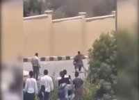 شاهد -  لحظة إطلاق النار بمشاجرة جامعة الطفيلة