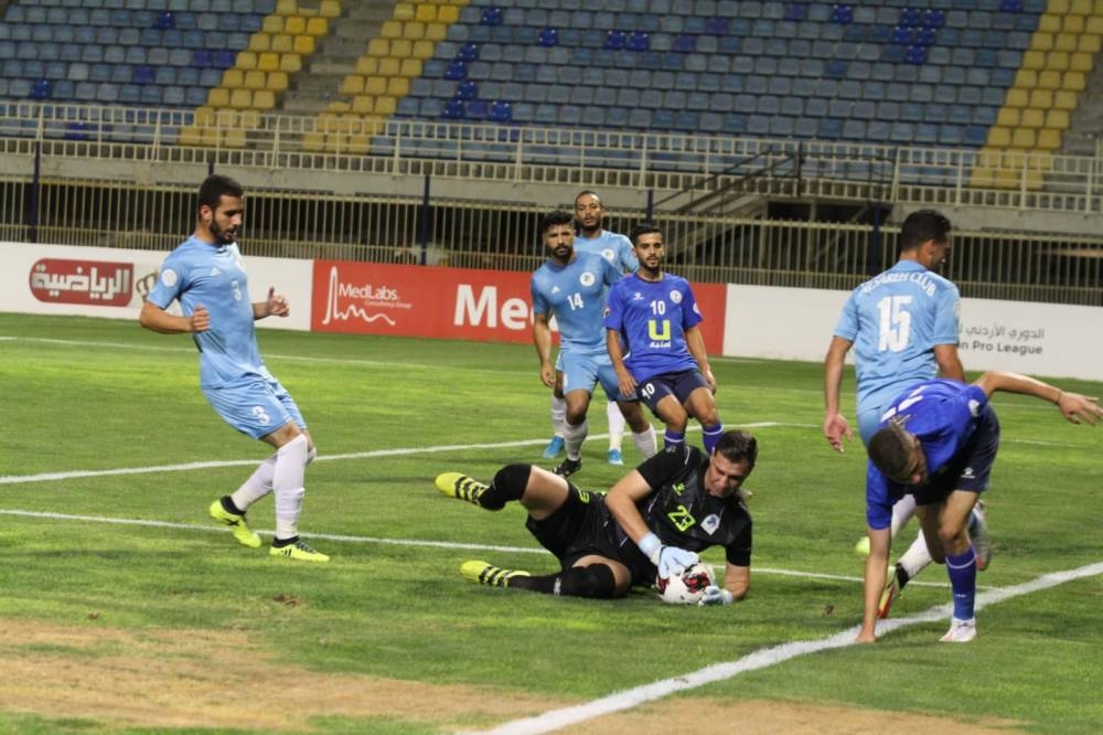 التعادل السلبي يسيطر على "الحبيبين" الرمثا والصريح في دوري المحترفين