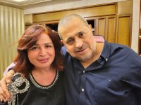 كيف علّقت إلهام شاهين على لقائها مع جورج وسوف في مهرجان الفحيص ؟
