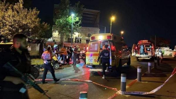 إصابة 7 إسرائيليين 2 منهم حالتهم خطرة بعملية إطلاق نار في القدس