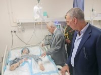 مندوبًا عن الملك.. العيسوي يطمئن على مصابي حادث اللويبدة