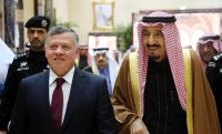 الملك يهنئ خادم الحرمين الشريفين باليوم الوطني للسعودية