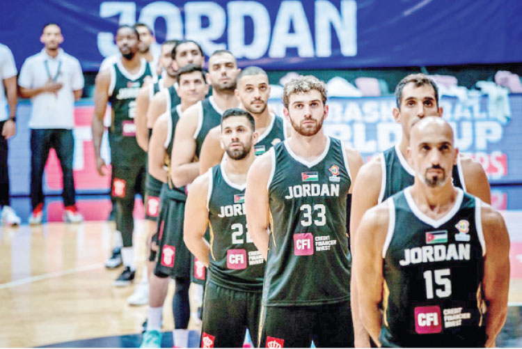 منتخب السلة يقفز للمركز 35 عالميا في تصنيف “فيبا”