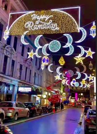 لأول مرة .. لندن تشعل 30 ألف مصباح بمناسبة شهر رمضان (صور + فيديو)