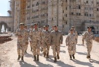 الحنيطي يتفقد مشروع المقر الدائم للقيادة العامة للقوات المسلحة