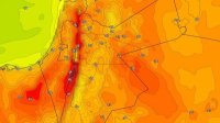 ازدياد تأثير الكتلة الهوائية الدافئة على المملكة