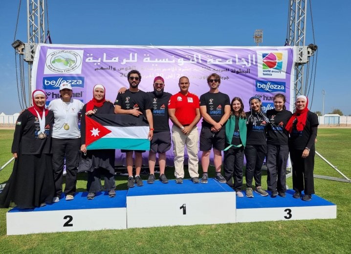 ذهبيتان وثلاث فضيات وخمس برونزيات لمنتخب القوس والسهم في البطولة العربية