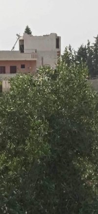 طائرات الاستطلاع تجدد استهدافها لمنزل يعود لعائلة الكفارنة في بيت حانون شمال قطاع غزة