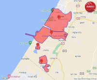 صفارات الإنذار تدوي في عسقلان  وزيكيم ونتيف هعسرا بالتزامن مع اطلاق رشقة صاروخية من قطاع غزة.