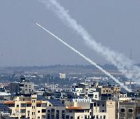 الاحتلال يكشف عن عدد الصواريخ التي اطلقت من غزة