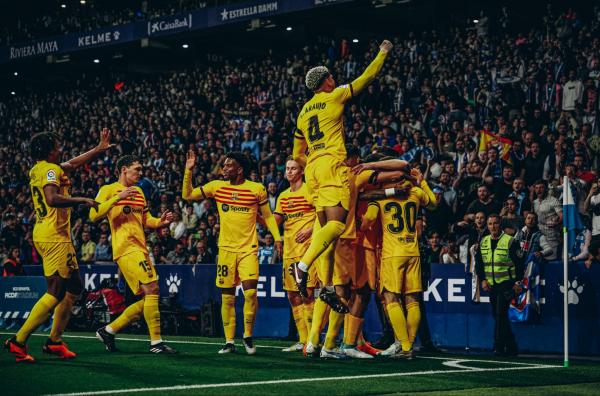 برشلونة بطلًا لليغا للمرة الـ27 في تاريخه