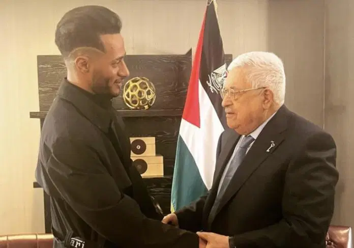 ماذا قال الرئيس عباس للفنان محمد رمضان ؟!