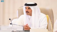 أمير قطر يغادر قمة جدة قبيل بدء كلمة الرئيس السوري