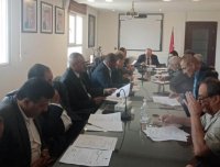 خرفان يبحث مع رؤساء اللجان استعداد المخيمات للاحتفال بالاستقلال وزفاف ولي العهد