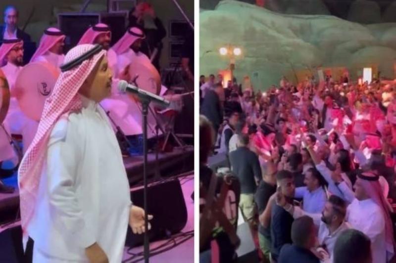 2500 شخص حضروا حفل محمد عبده في الاردن