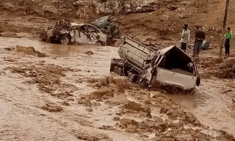 البحث جار عن الطفل الذي جرفته السيول أمس