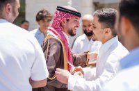 شاهد.. حمام العريس لولي العهد (فيديو وصور)