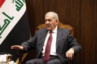 الرئيس العراقي وزجته يصلان عمان لحضور زفاف ولي العهد