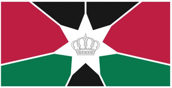 علم ولي العهد يرفع فوق مقر إقامته .. تعرفوا عليه