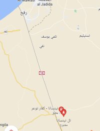 خلية مسلحة نصبت كمين للجيش قرب معبر نتسانا شرق معبر كرم ابو سالم الى الجنوب