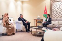 ولي العهد يستقبل الأمين العام لمنظمة السياحة العالمية