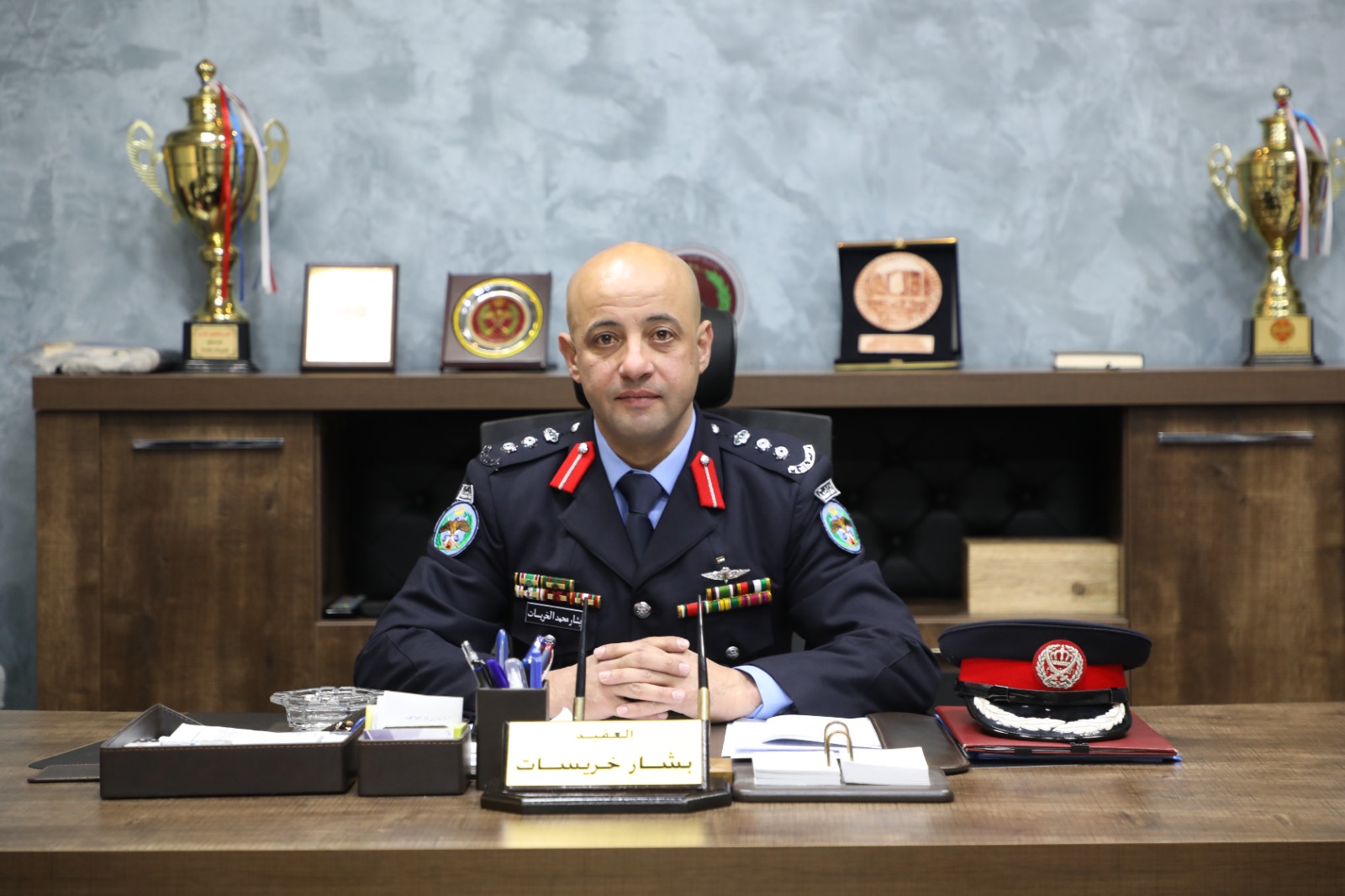 العقيد بشار خريسات الف مبروك