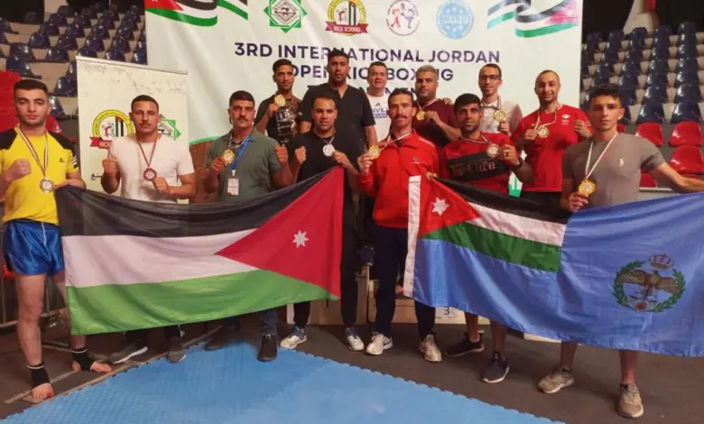 لاعبو الأمن العام للكيك بوكسينغ يحصدون الذهب في بطولة دولية