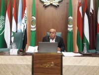 عطية يلقي كلمة في البرلمان العربي