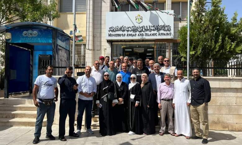 البعثة الإعلامية المرافقة لحجاج الأردن تغادر إلى الديار المقدسة