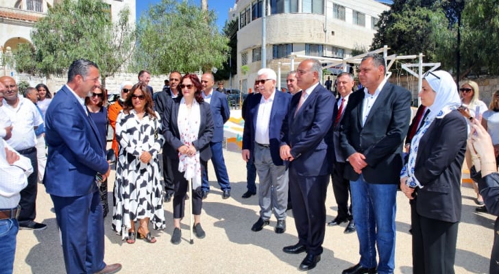 افتتاح حديقة جبل عمان - شاهد