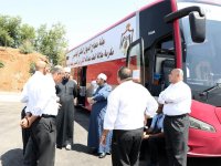 العيسوي يودع بعثة حج مكرمة الملك وبعثة ولي العهد