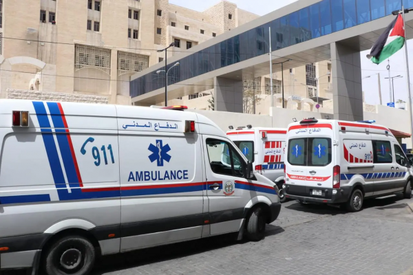 وفاتان و8 اصابات بتصادم مركبتين في مأدبا