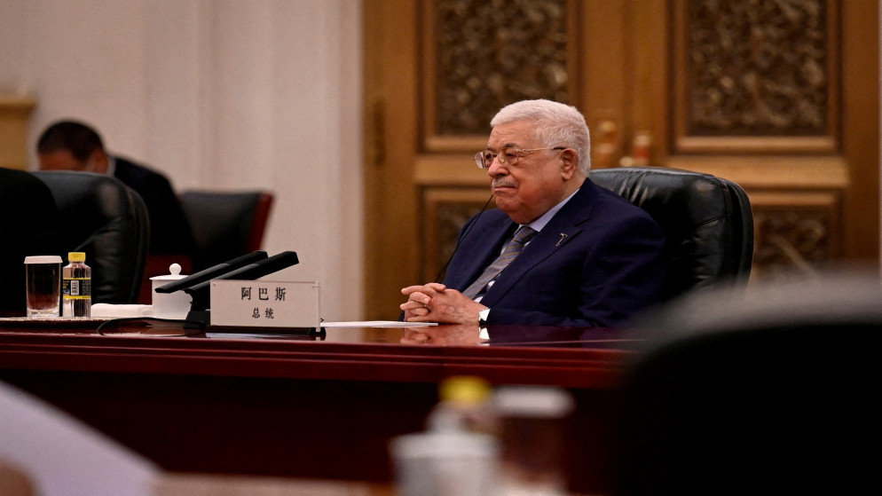 الرئيس الفلسطيني يطالب المجتمع الدولي بإلزام إسرائيل بوقف تهجير أهالي مخيم جنين