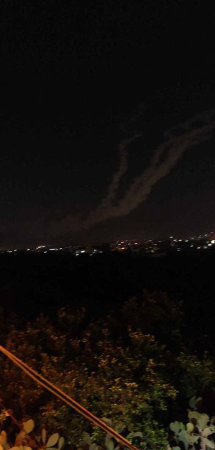 6 صواريخ أطلقت من قطاع غزة باتجاه مستوطنات غلاف غزة والقبة الحديدية حاولت التصدي لهم