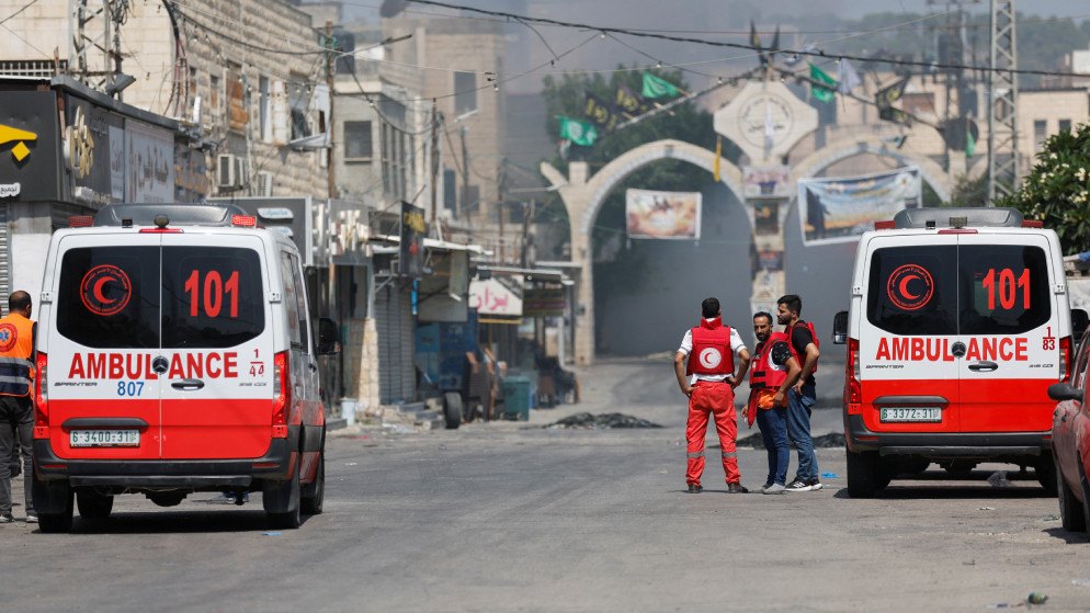 الدفاع المدني الفلسطيني يواصل البحث عن مخلفات للاحتلال في جنين