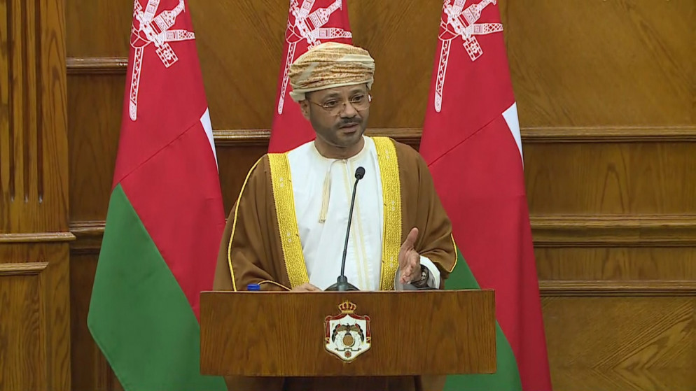 وزير الخارجية العُماني: نتطلع لمزيد من التعاون مع الأردن