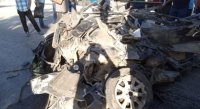 تدهور مركبة سياحية بداخلها عائلة على طريق الكرك-مأدبا